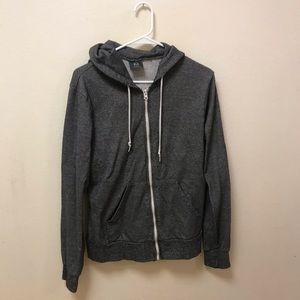 BDG Dark Grey salt & pepper hoodie